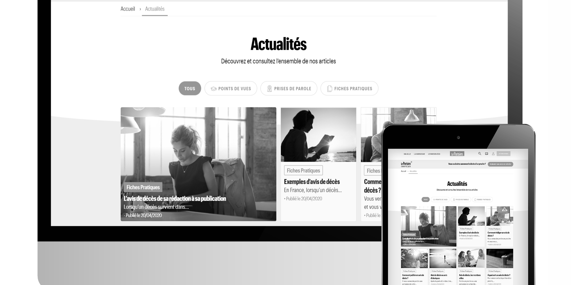 Photo Réalisations Carnet du Jour Le Parisien